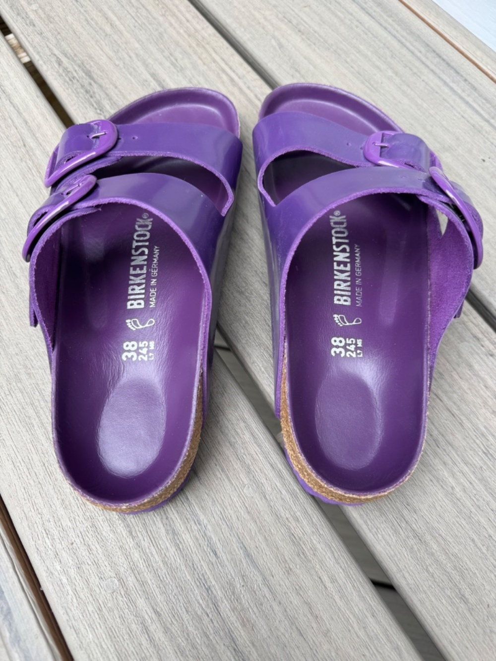 Birkenstock purple Arizona Big Buckle - Picture 6 of 7
